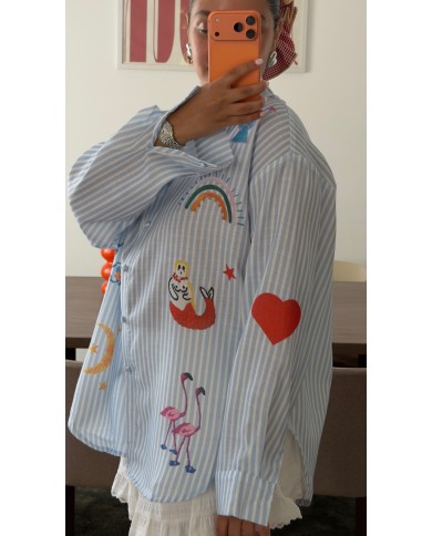 CHEMISE RÊVE BLEU