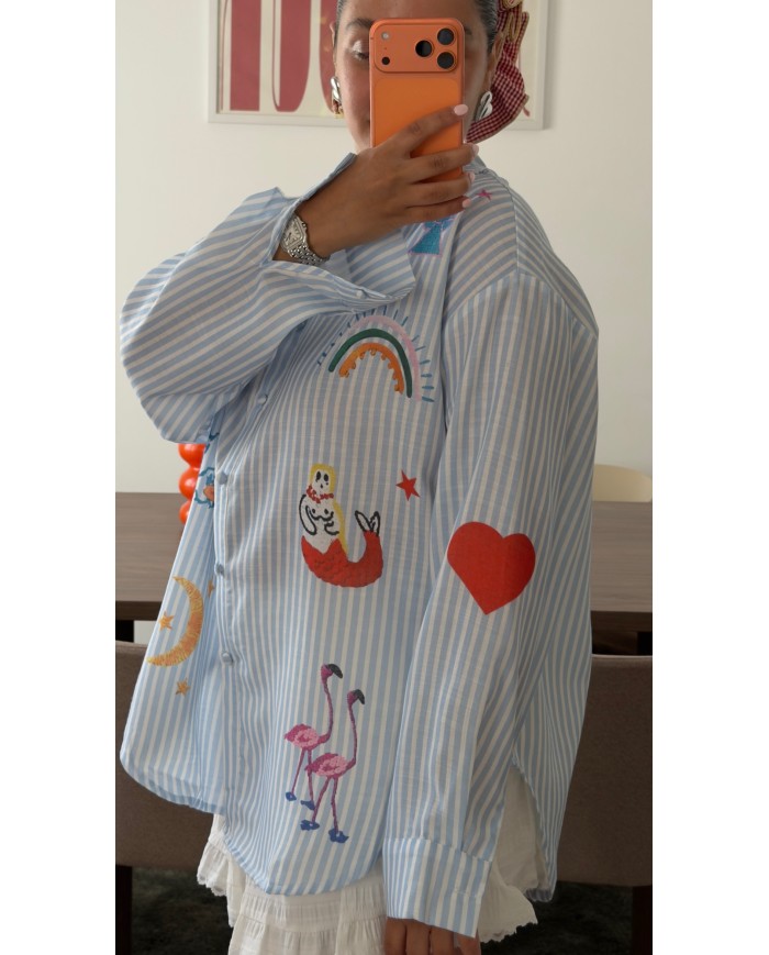 CHEMISE RÊVE BLEU