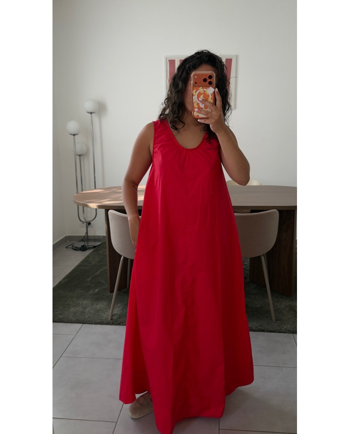 ROBE ÉLYSÉA ROUGE