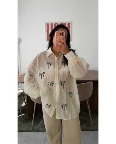 CHEMISE PALMIERS