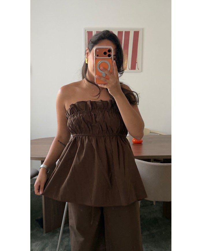 BUSTIER CHOCOLAT