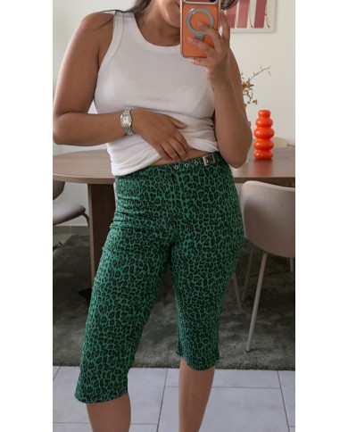 CAPRI LÉOPARD VERT