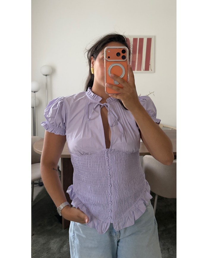 BLOUSE LAVANDE