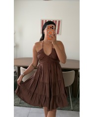 ROBE LYA MARRON