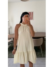 ROBE NORA BEIGE