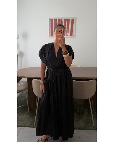 ROBE CEINTRÉE NOIR