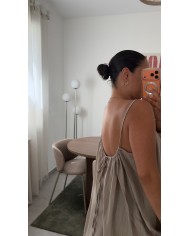 ROBE COSY ROUGE