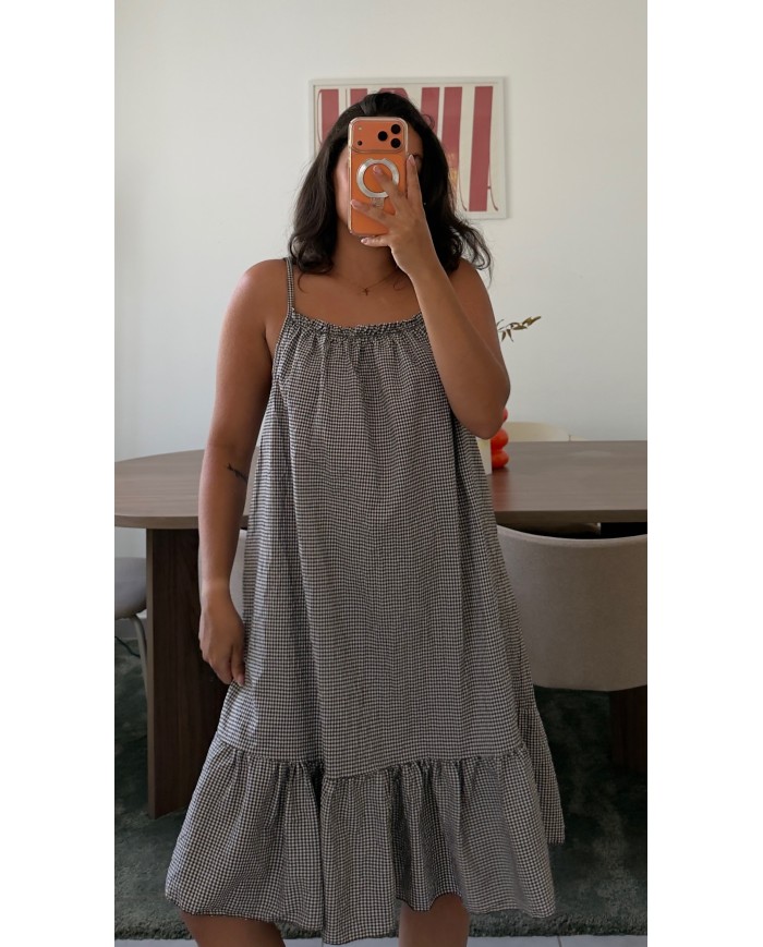 ROBE NORA CHOCO