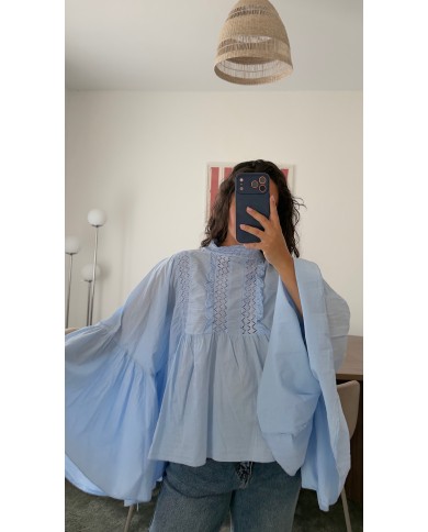 BLOUSE BLEU
