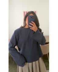 T-SHIRT NOUÉ MARINE
