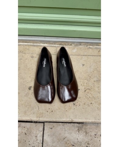 BALLERINES MARRON