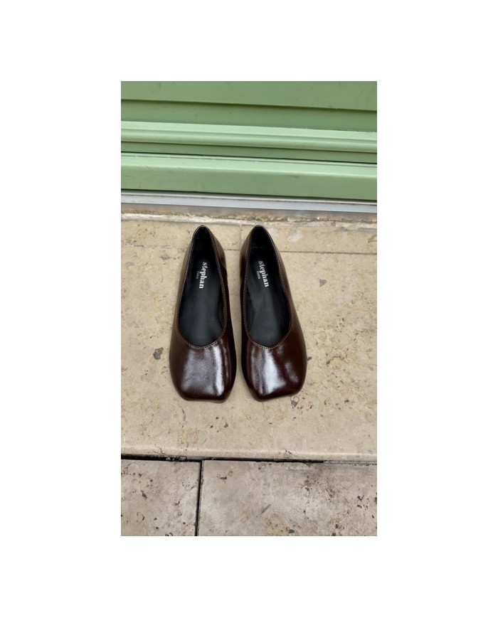 BALLERINES MARRON
