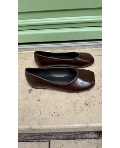 BALLERINES MARRON