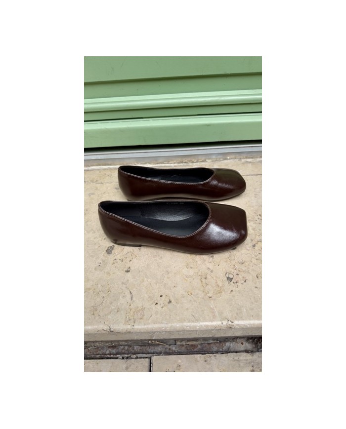 BALLERINES MARRON