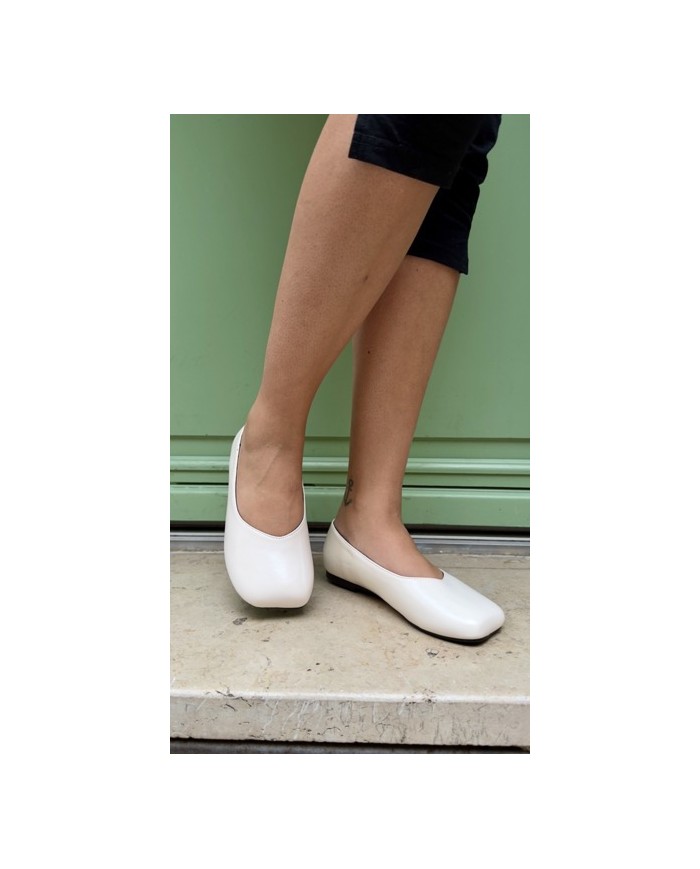 BALLERINES ÉCRUS