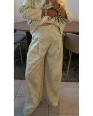 BLAZER GRIS RAYÉ