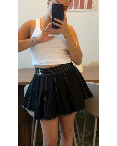 JUPE-SHORT NOIRE