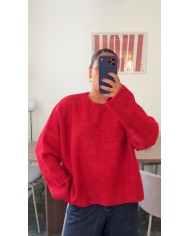 VESTE SPORTY ROUGE