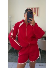 SHORT SPORTY ROUGE