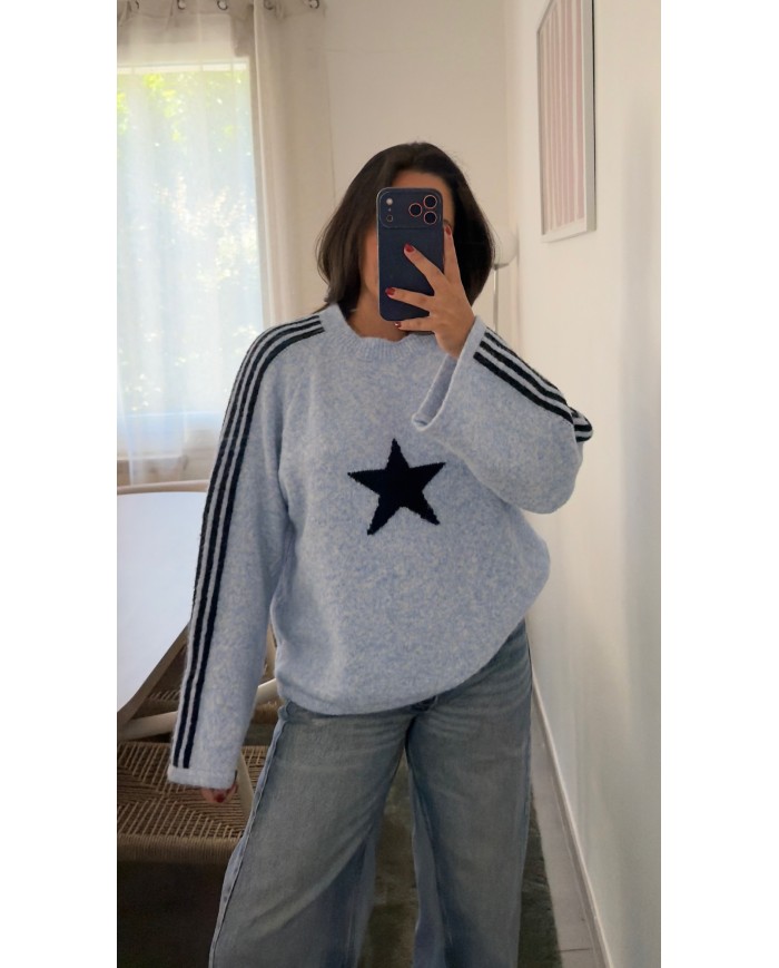 PULL STELLA BLEU