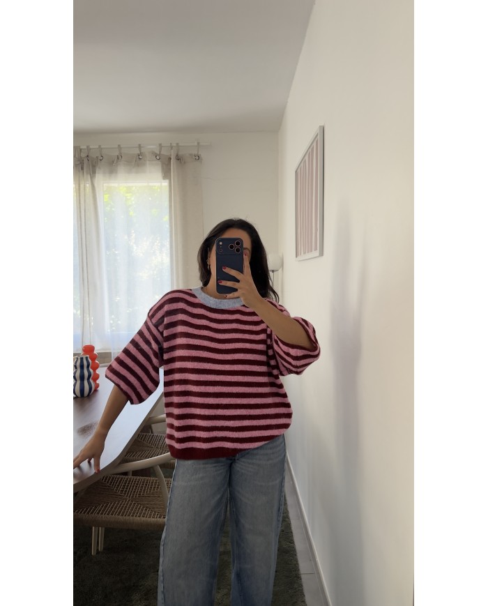 PULL RAYÉ CANDY