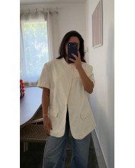 PULL RAYÉ MARINE