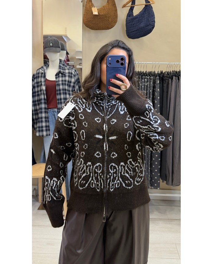 VESTE BANDANA CHOCO