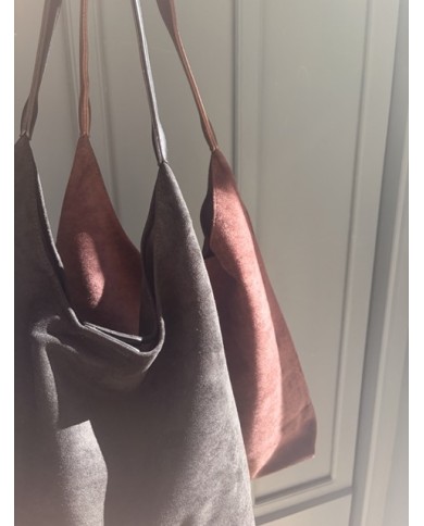 SAC SOUPLE DAIM
