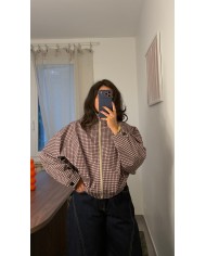 VESTE BANDANA BLEU
