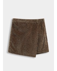 JUPE-SHORT LÉOPARD
