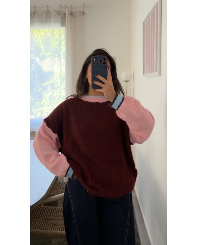 PULL BICOLORE